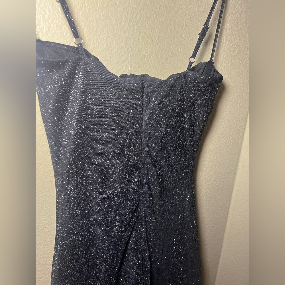 SOLD!!Babyboo Pixie Mini Dress - Black Sparkle - Picture 11 of 12